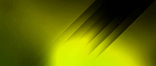 istock Abstract background futuristic on dark green color banner 1325439963