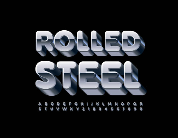 Steel Rod Lettering 1,200+ Rolled Steel Stock Illustrations, Royalty-Free Vector Graphics ...