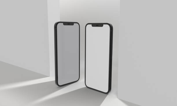 istock 3d render illustration generic phone mock up in a white design high key 1325441606