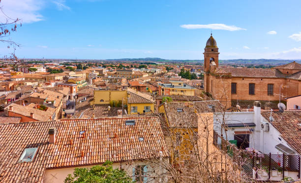 istock View of old italian town Santarcangelo di Romagna 1325469156