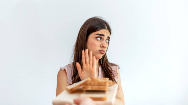 produtos de glúten intolerantes. - gluten allergy - fotografias e filmes do acervo