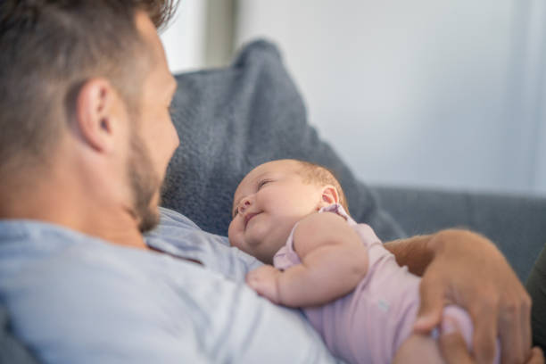 istock Quality time with baby spent at home 1325472159