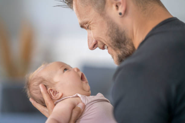 istock Quality time with baby spent at home 1325472173