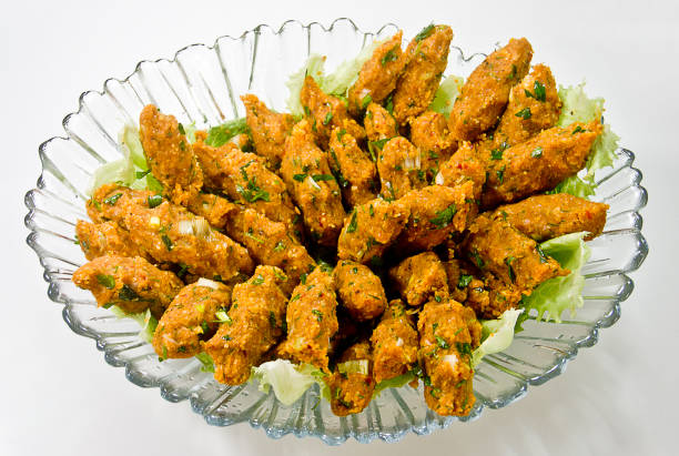 istock Turkish Mercimekli kofte made with bulgur and lentil 1325476137