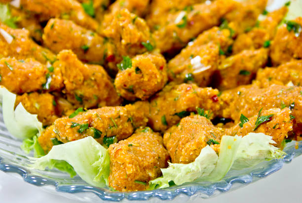 istock Turkish Mercimekli kofte made with bulgur and lentil 1325476227