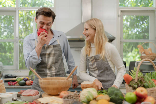 istock Family enjoy preparing food and bakery at kitchen 1325482825