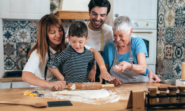 istock family cooking 1325486469