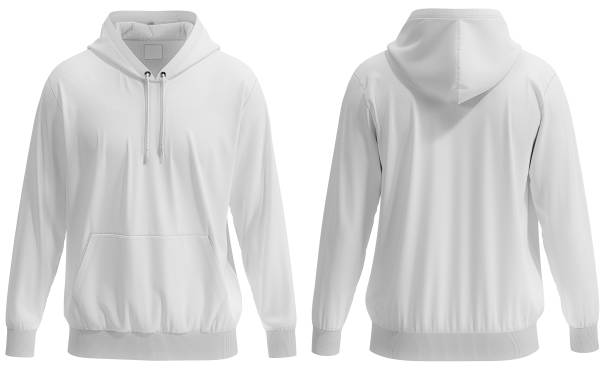 istock white Long sleeve hoodie isolated on white 1325515279