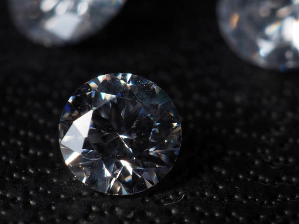 istock Close up shoot of shiny diamonds 1325517178