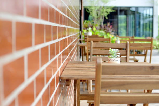istock Cafe shop & Restaurant design Modern Loft .brick wall . 1325521447