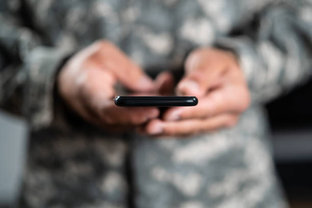 istock US Military Soldier Smart Phone Espionage 1325531149
