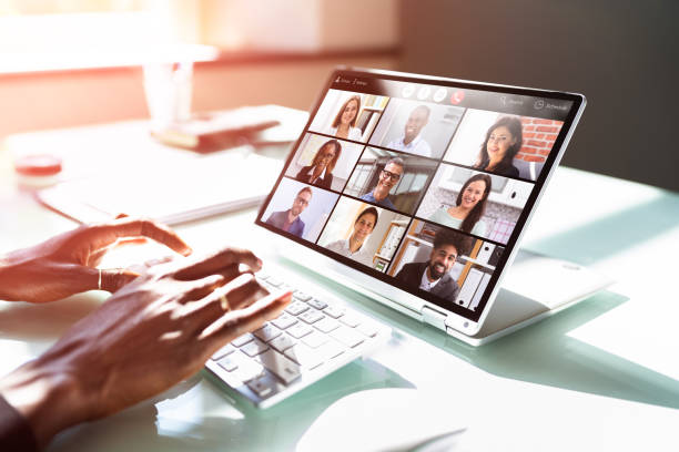 istock African American Watching Video Conference Webinar 1325531719