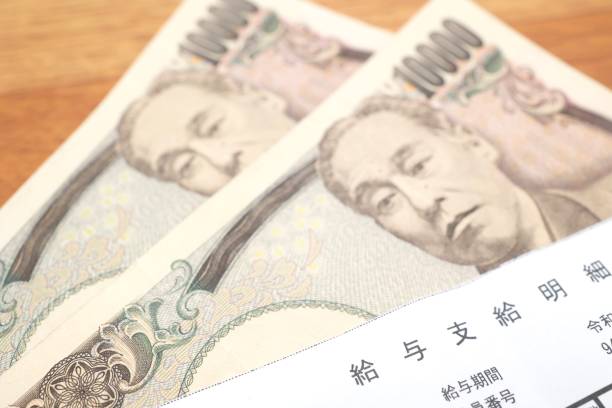 istock Part of pay slip 1325538412