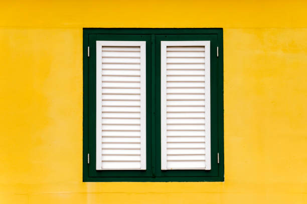 istock Window shutters, Punda District, Willemstad, Curacao 1325539649