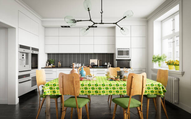 istock Domestic Kitchen and Dining Room 1325553669