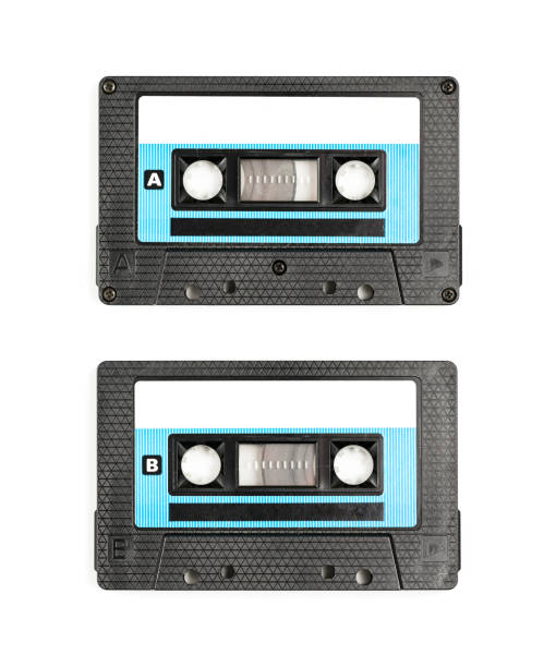 istock Old Vintage Audio cassette tape 1325585316