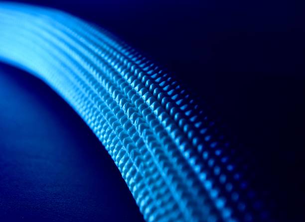 istock Blueish curvy soft object unique stock photo 1325589872