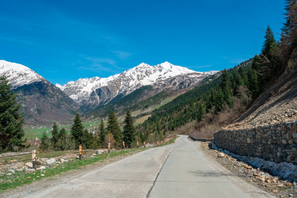istock Mount Tetnuldi rises above the Great Caucasian Range in the upper Svaneti 1325592267