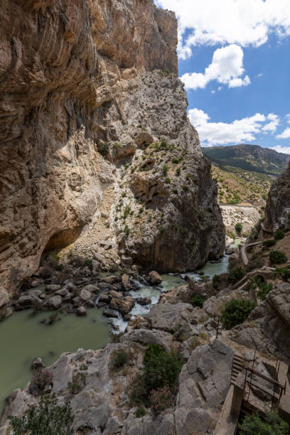 istock Royal Trail (El Caminito del Rey) in gorge Chorro, Malaga province, Spain 1325596116