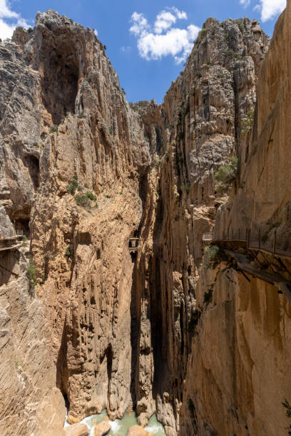 istock Royal Trail (El Caminito del Rey) in gorge Chorro, Malaga province, Spain 1325596117