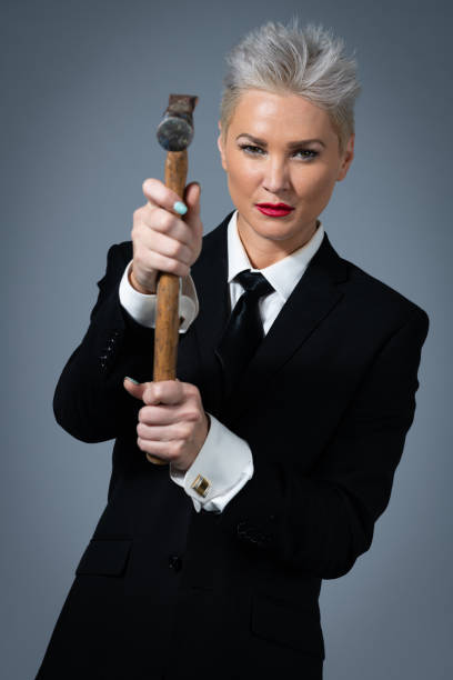 istock Young Citizen in Black Suit and Tie 1325599031
