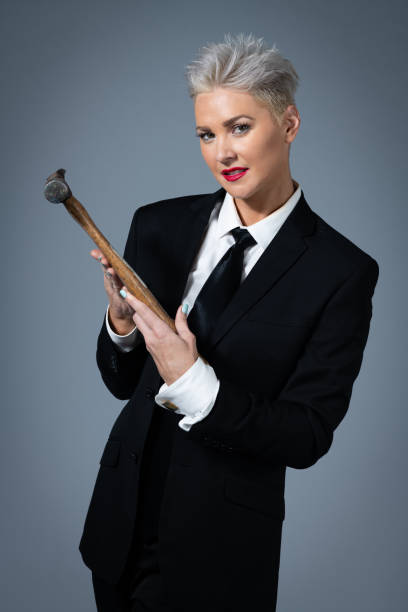 istock Young Citizen in Black Suit and Tie 1325599045