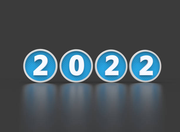 istock Happy New Year 2022 - 3D illustration 1325608280