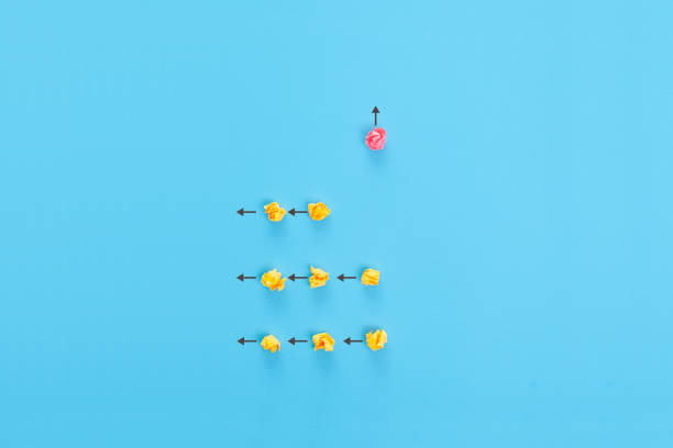 istock Conceptual image of uniqueness and individuality 1325612896