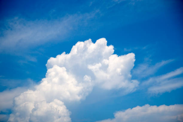 istock Clouds in the sky, floating around like living paintings or sculptures. 1325614957