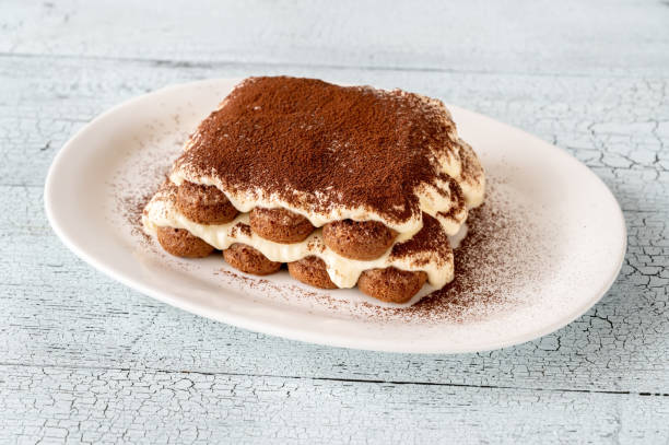 istock Portion of tiramisu 1325617789