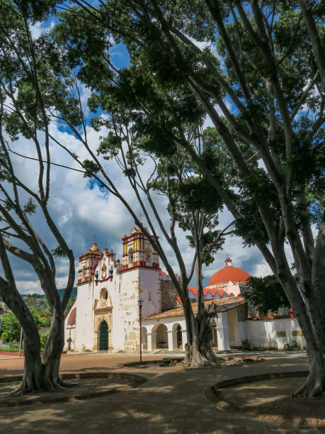 istock The Church and Giant Trees 1325620145