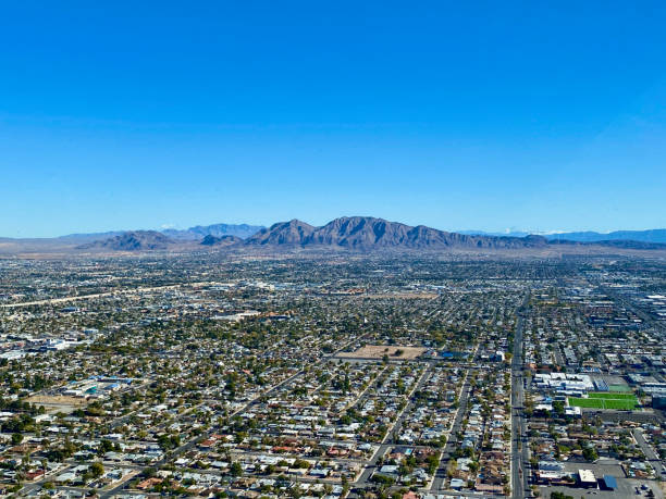 istock High point view of las vegas 1325637380
