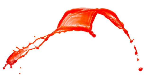 istock red paint splash isolated on a white background 1325643972