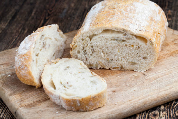 istock a loaf of fresh wheat bread 1325647077