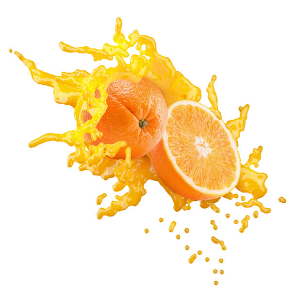 istock oranges in juice splash isolated on a white background 1325647764