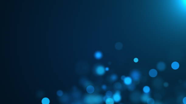 istock Swirl of round blurry particles 1325651155