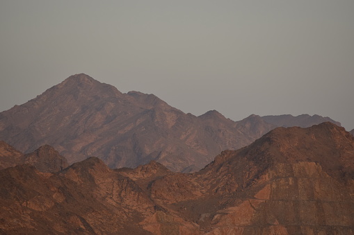 photo of arid rocky mountain scenery