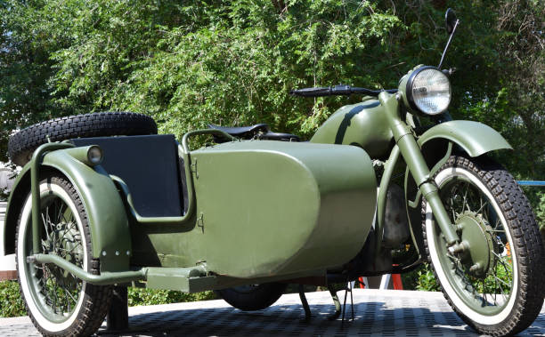istock Details of a military motorcycle 1325675447