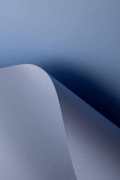 istock Elegant blue and purple paper making 1325683630