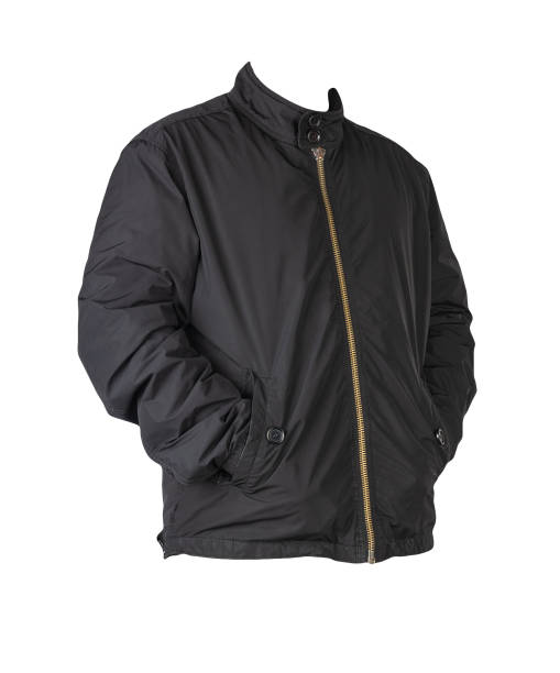istock mens  jacket isolated on white background. fashionable clothes 1325689885