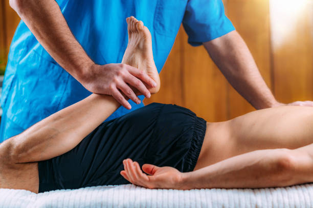 istock Legs Sports Massage Physical Therapy 1325694605