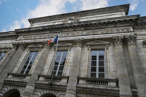 Courthouse of La Rochelle in Charente-Maritime