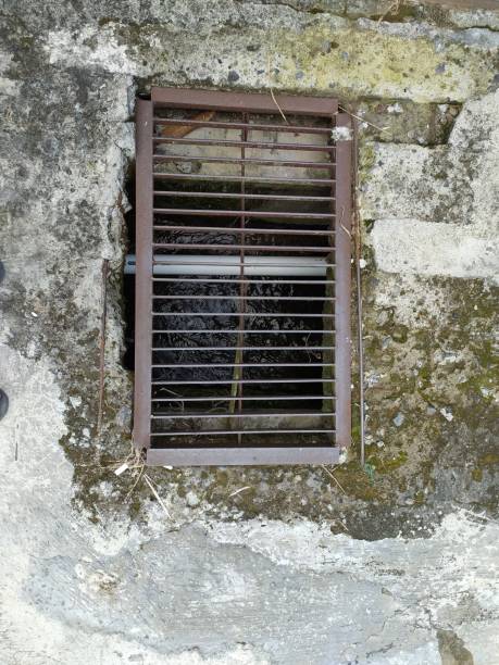 istock Manhole cover for culvert 1325708760