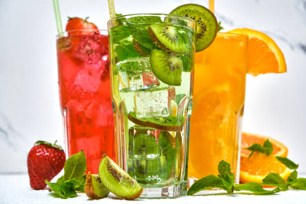 istock mix of three bright colored delicious cold lemonade 1325713147
