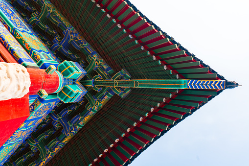 Photographed at the Temple of Heaven in Beijing, China. \