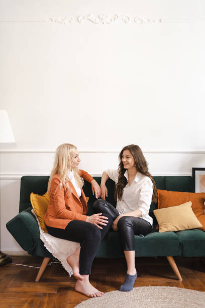 istock Mother talking communicates with her daughter 1325723091