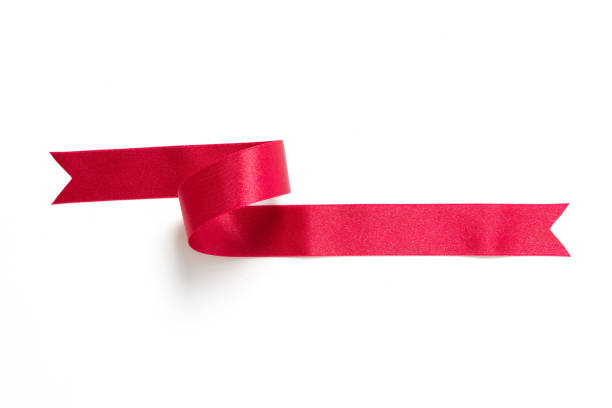 istock A roll red ribbon isolated on white background 1325724456