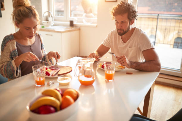 istock lonely  breakfast in social isolation due to covid 19 lockdown 1325724744