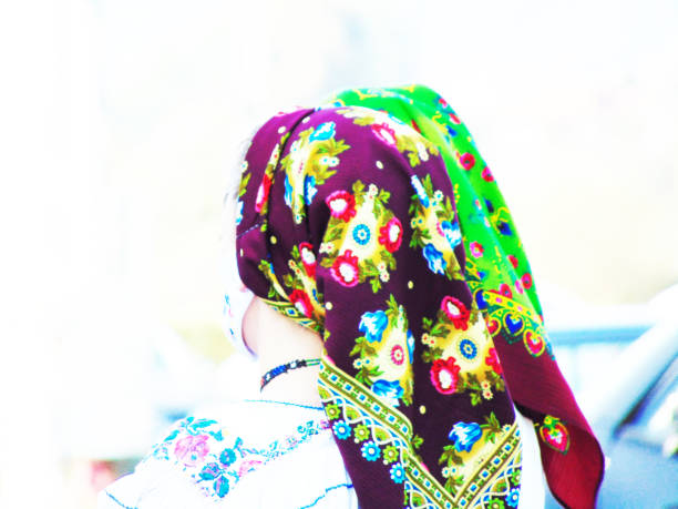 istock traditional clothes for women - Maramures county 1325728791