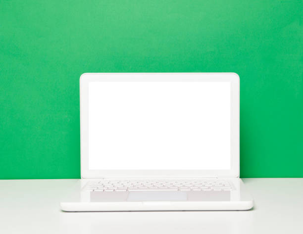 istock White Screen Laptop On The Office Desk 1325729020